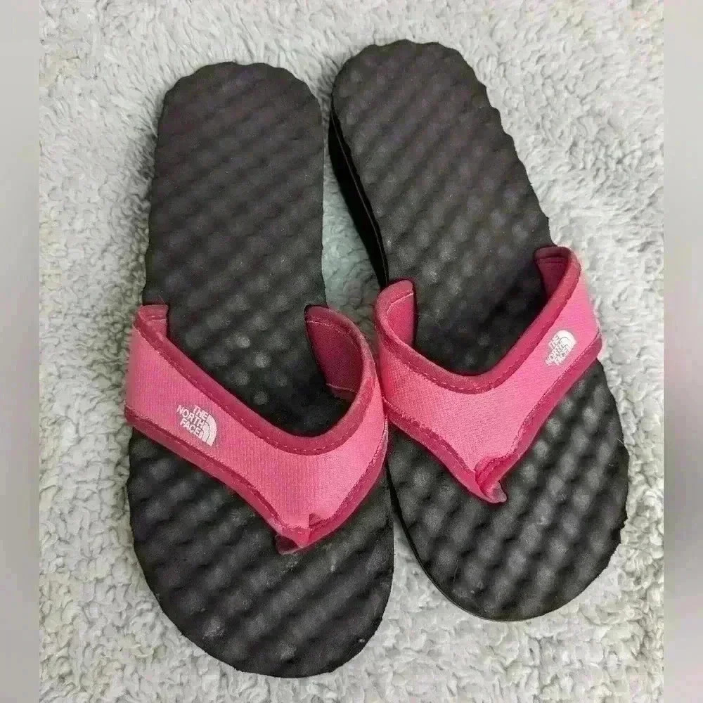THE NORTH FACE Flip Flop Women Sandals Size 7  Little Wedge Pink Color